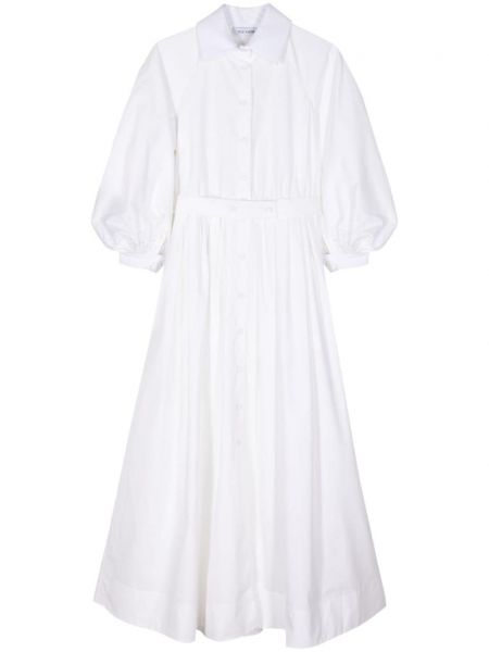 Bavlnené šaty Dice Kayek biela