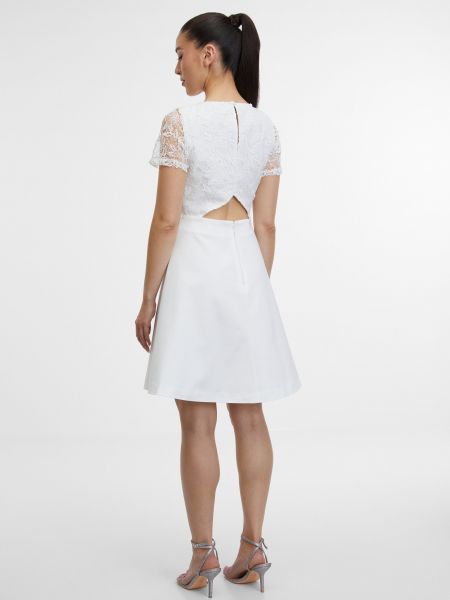 Čipkované šaty Orsay biela