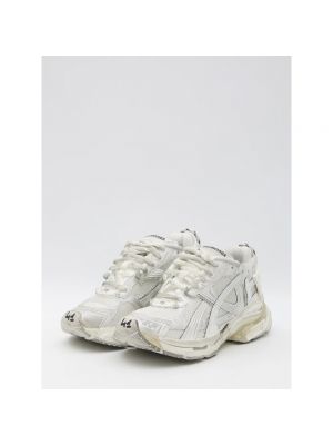 Sneakersy z siateczką Balenciaga białe