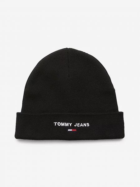 Rukavice Tommy Jeans čierna