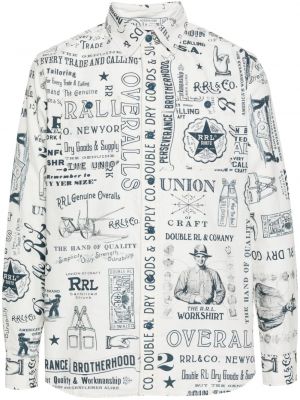 Pamučna košulja s printom Ralph Lauren Rrl