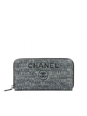Portfel Chanel Vintage szary