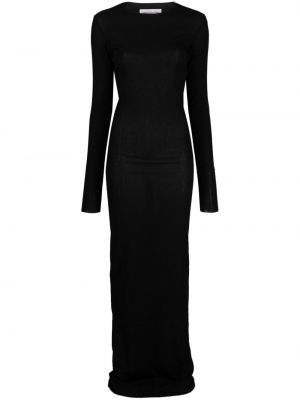 Прозрачна вечерна рокля Ludovic De Saint Sernin черно