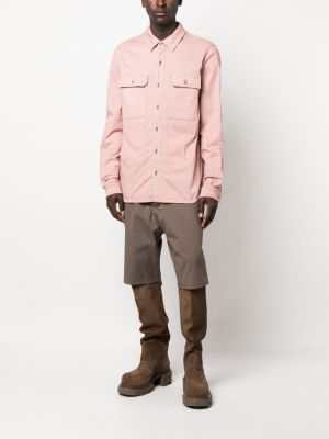 Hemd aus baumwoll Rick Owens Drkshdw pink