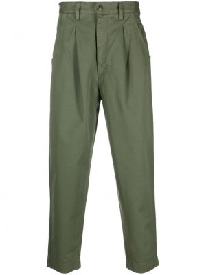 Proste spodnie plisowane Société Anonyme zielone