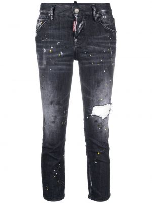 Jeans 7/8 Dsquared2 svart