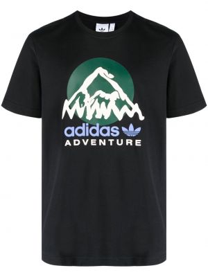 T-shirt Adidas svart