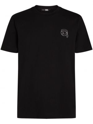 T-shirt di cotone Karl Lagerfeld