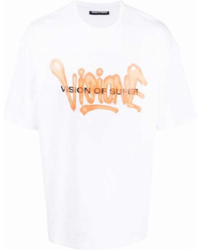 Camiseta con estampado Vision Of Super blanco