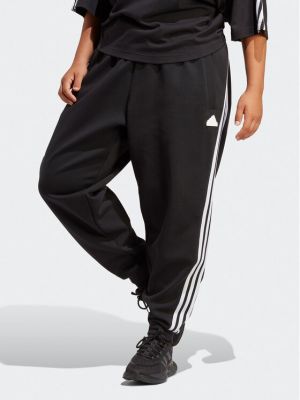 Pantalon de sport à rayures Adidas noir