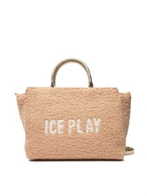 Чанта Ice Play бежово