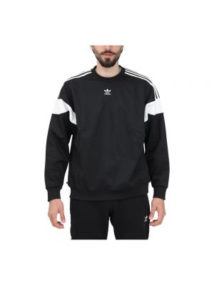 Sweat zippé large Adidas Originals noir