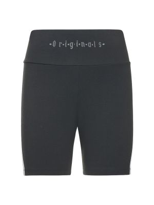 Shorts en coton Adidas Originals noir