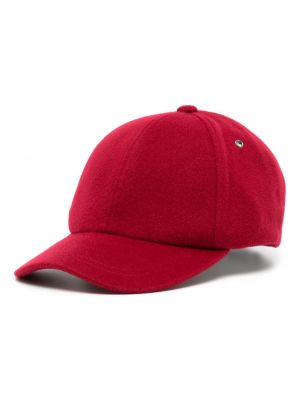 Dryžuotas kepurė su snapeliu Paul Smith raudona