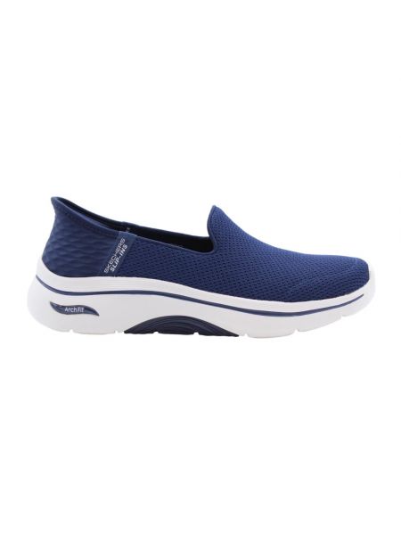 Sneakersy Skechers niebieskie