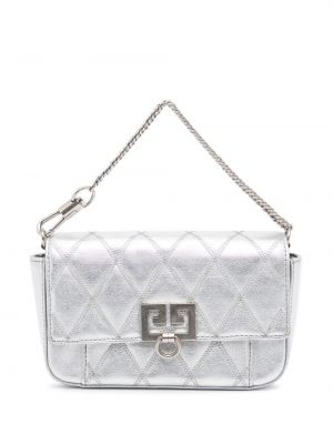 Crossbody táska zsebes Givenchy Pre-owned ezüstszínű