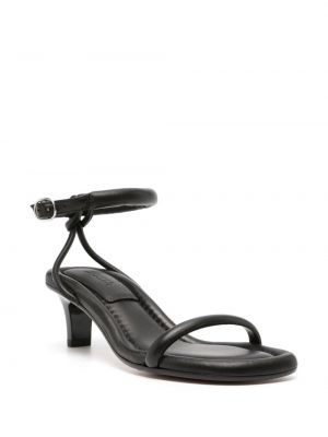 Dabīgās ādas sandales Isabel Marant melns