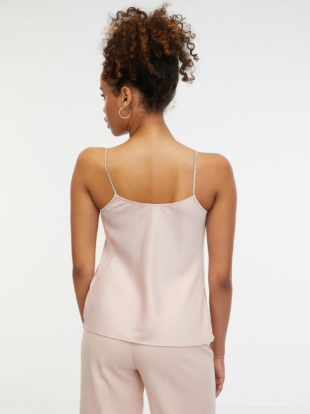 Сатенена блуза Orsay розово