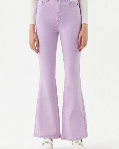 Широкие джинсы Befree, фиолетовые