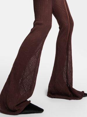 Pantalones de algodón Roberta Einer marrón