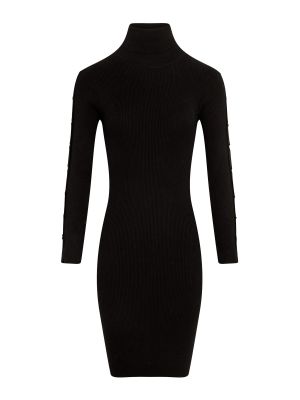 Плетена рокля Morgan черно