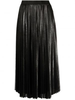 Plisované midi sukně Fabiana Filippi černé