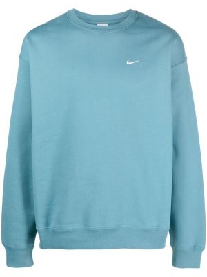 Pamut melegítő felső Nike kék