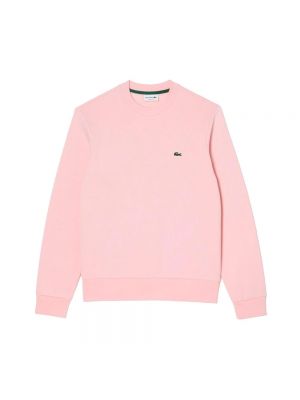 Bluza dresowa Lacoste różowa
