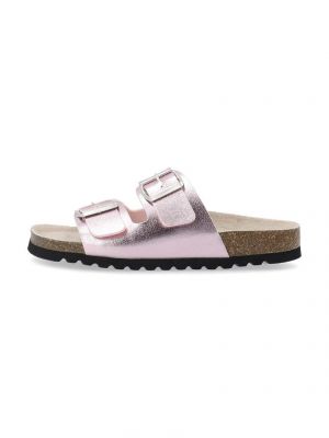 Sandale din piele Bianco roz