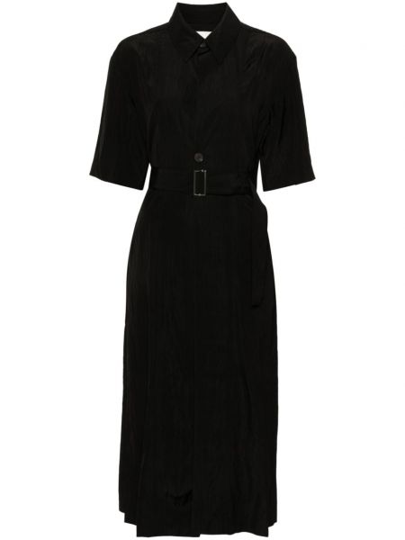 Μίντι φόρεμα Studio Nicholson μαύρο