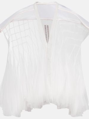 Giacca di tulle Rick Owens beige