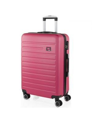 Różowa walizka Skpat