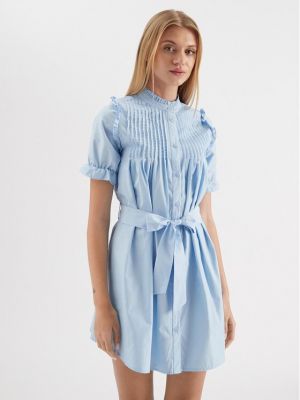 Φόρεμα σε στυλ πουκάμισο Noisy May μπλε