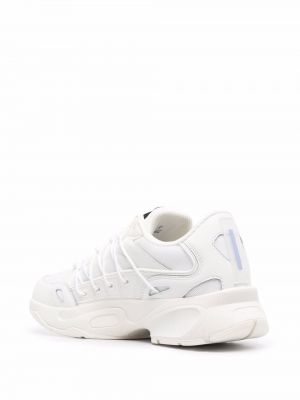 Sneakersy sznurowane koronkowe Mcq białe