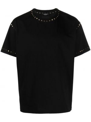 T-shirt di cotone Valentino Garavani nero