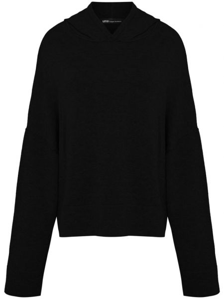 Пуловер с качулка Uma | Raquel Davidowicz черно