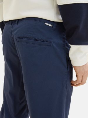 Pantalon chino Tom Tailor bleu