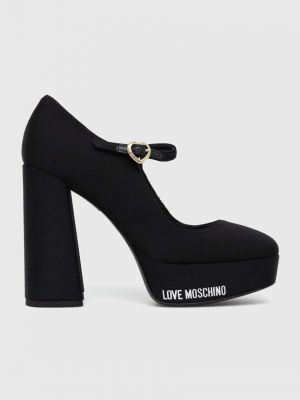 Ниски обувки Love Moschino черно
