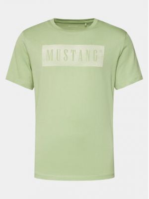 Tričko Mustang zelené
