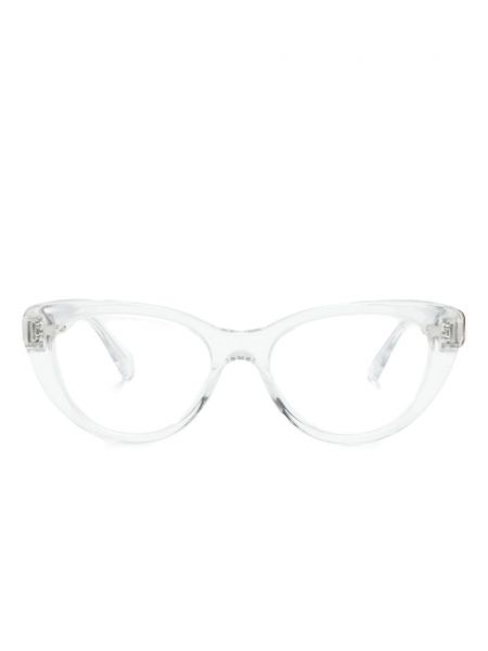 Brille mit kristallen Swarovski weiß