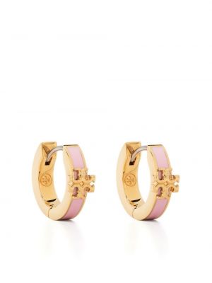 Ring örhängen Tory Burch rosa