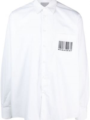 Bavlnená košeľa s potlačou Vtmnts