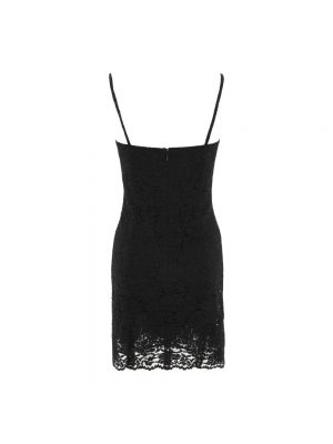 Mini vestido de encaje Dolce & Gabbana negro