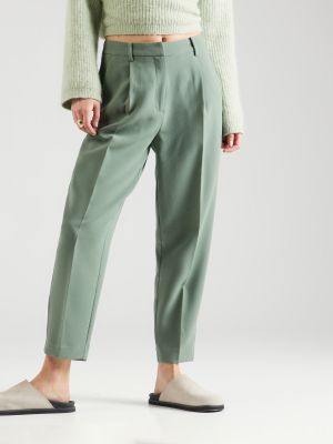 Pantalon plissé Bruuns Bazaar vert