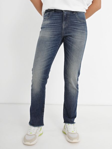 Сині прямі джинси Emporio Armani