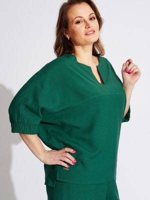 Блузка D`imma Fashion Studio зеленая