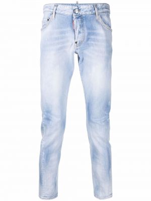 Slank skinny jeans Dsquared2 blå