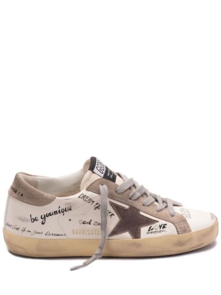 Stjernemønster sneakers Golden Goose guld