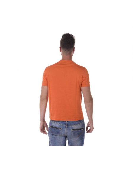 Koszulka Armani Jeans pomarańczowa