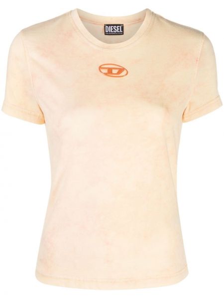 T-shirt Diesel arancione